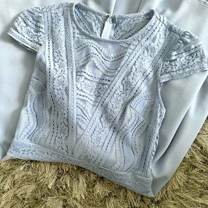 City Studio Junior’s dress in size 3 in Bluish gray.